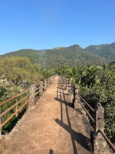 Keri foot bridge Goa