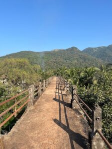 Keri foot bridge Goa